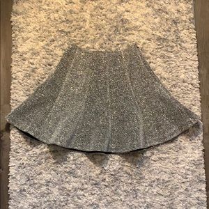 Express glitter skater skirt